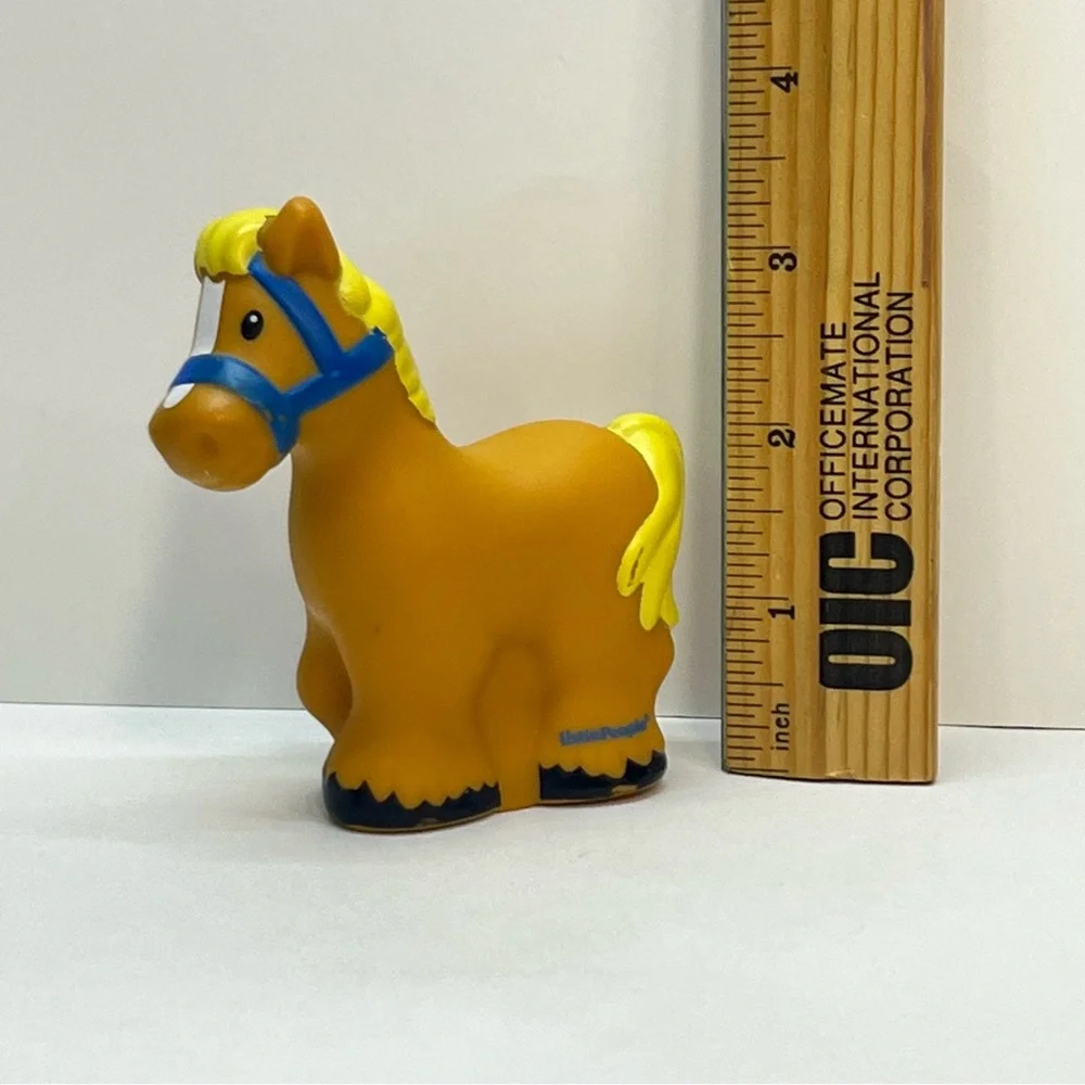 fisher price little people horse figure animal farm #dwc31 #chj51‎